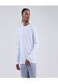 Camiseta Para Hombre Manga Larga Color Blanco Marca Ostu #60091066 de Ostu