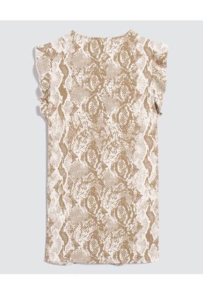 Blusa Para Mujer Manga Corta Color Verde Marca Ostu #40121038