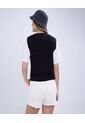 Chaleco Para Mujer Tejido Color Negro Marca Ostu #40250017 de Ostu