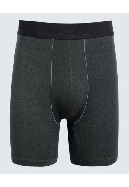 Boxer Para Hombre Filete Medio Algodón Color Verde  Marca Ostu #60000483