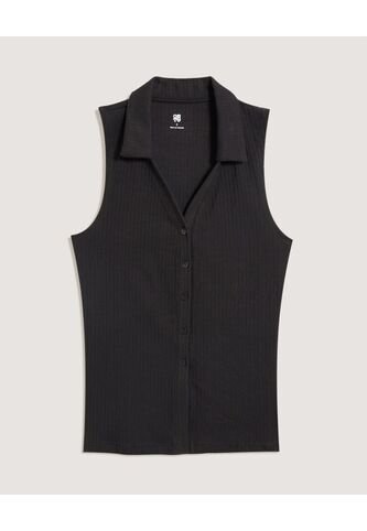 Chaleco Para Mujer Punto Color Negro Marca Ostu #40250033 Ostu