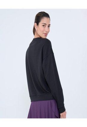 Buzo Para Mujer Cuello Redondo Color Negro Marca Ostu #40060455