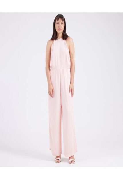 Enterizo Para Mujer Manga Sisa Color Rosado  Marca Ostu #40320076