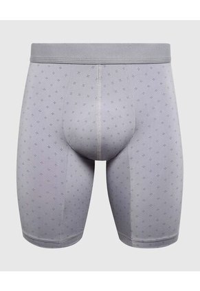 Boxer Para Hombre Filete Medio Microfibra Color Gris Marca Ostu #60000523