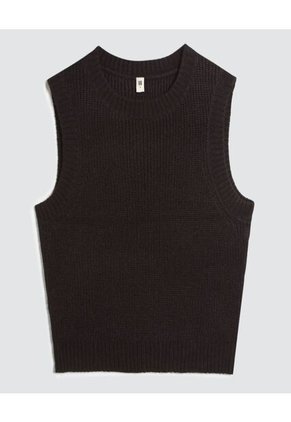 Chaleco Para Mujer Tejido Color Negro Marca Ostu #40250017