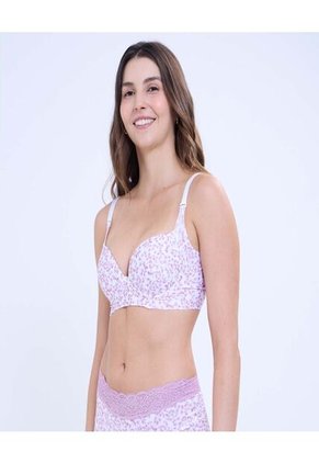 Brasier Para Mujer Copa Completa Color Fucsia Marca Ostu #40830028