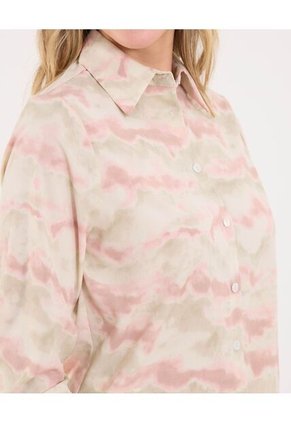 Camisa Para Mujer Manga Larga Color Verde Marca Ostu #40010319