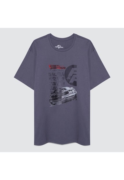 Camiseta Para Hombre Manga Corta Color Gris  Marca Ostu #60090925