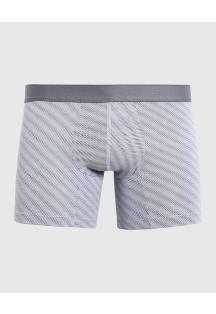 Pantaloncillo Para Hombre Boxer Filete Corto Algodón Color Gris Marca Ostu #60000500