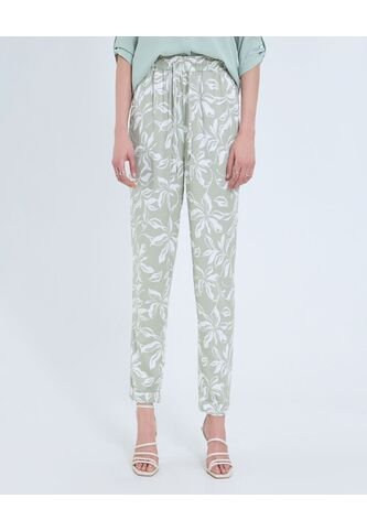 Pantalón Para Mujer Jogger Color Verde Marca Ostu #40070770 Ostu