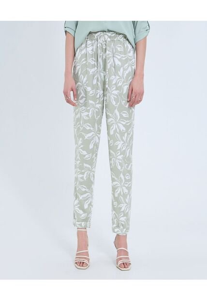 Pantalón Para Mujer Jogger Color Verde Marca Ostu #40070770