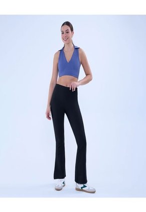 Leggins Para Mujer Largo Color Negro Marca Ostu #40230582