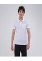 Polo Para Hombre Cuello Tejido Con Bolsillo Color Blanco Marca Ostu #60110677 de Ostu
