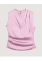 Blusa  Para Mujer Manga Sisa Color Lila Marca Ostu #40121243 de Ostu