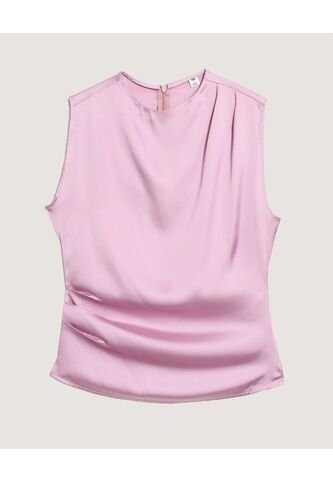 Blusa  Para Mujer Manga Sisa Color Lila Marca Ostu #40121243 Ostu