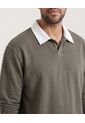 Buzo  Para Hombre Cuello V Color Verde Marca Ostu #60060613 de Ostu