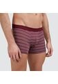 Boxer Para Hombre Filete Corto Microfibra Color Vino Marca Ostu #60000268 de Ostu