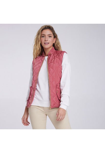 Chaleco Para Mujer  Color Rosado  Marca Ostu #40250010