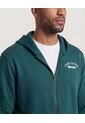 Buzo  Para Hombre Zipper Color Verde Marca Ostu #60060609 de Ostu