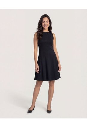 Vestido Para Mujer M/Sisa Medio Color Negro Marca Ostu #40170354