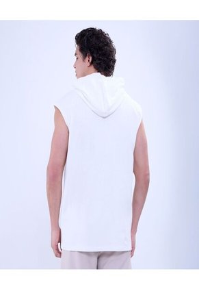 Camiseta Para Hombre Manga Sisa Cuello Redondo Color Crema Marca Ostu #60091390