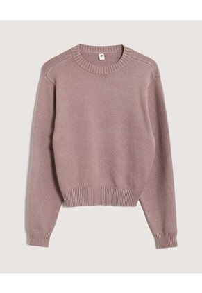 Saco Para Mujer Cuello Redondo Color Café Marca Ostu #40330077