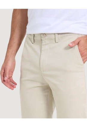 Pantalón Para Hombre Chino Color Beige Marca Ostu #60070297