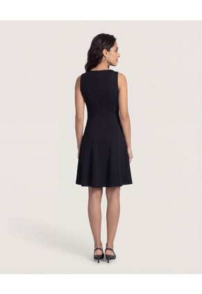 Vestido Para Mujer M/Sisa Medio Color Negro Marca Ostu #40170354