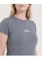 Camiseta  Para Mujer Manga Corta Cuello Redondo Color Negro Marca Ostu #40092812 de Ostu