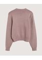 Saco  Para Mujer Cuello Redondo Color Café Marca Ostu #40330077 de Ostu