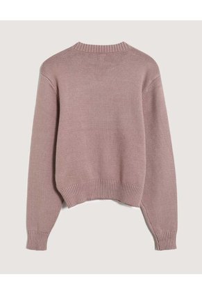 Saco Para Mujer Cuello Redondo Color Café Marca Ostu #40330077