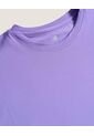 Camiseta  Para Mujer Manga Corta Cuello Redondo Color Lila Marca Ostu #40092645 de Ostu