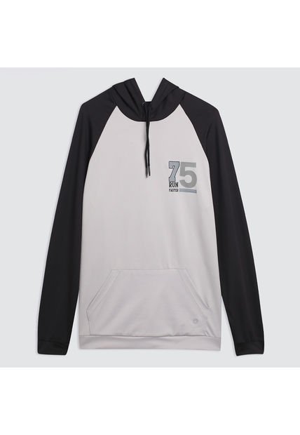 Buzo Para Hombre Hoodie Color Gris  Marca Ostu #60060203