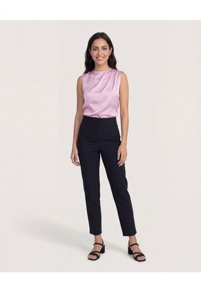 Pantalón Para Mujer Moda Color Negro Marca Ostu #40070882