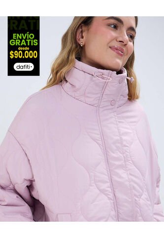Chaqueta Para Mujer Acolchada Color Rosa Marca Ostu #40080197 Ostu