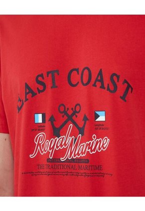 Camiseta Para Hombre Manga Corta Color Rojo Marca Ostu #60091092