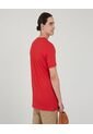 Camiseta Para Hombre Manga Corta Color Rojo Marca Ostu #60091092 de Ostu