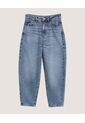 Jean  Para Mujer Balloon Color Azul Marca Ostu #40160623 de Ostu