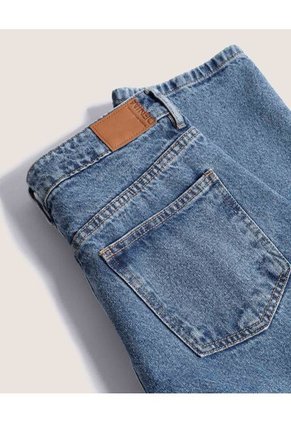 Jean Para Mujer Balloon Color Azul Marca Ostu #40160623