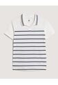 Polo  Infantil Niño Manga Corta Color Crema Marca Ostu #80110118 de Ostu