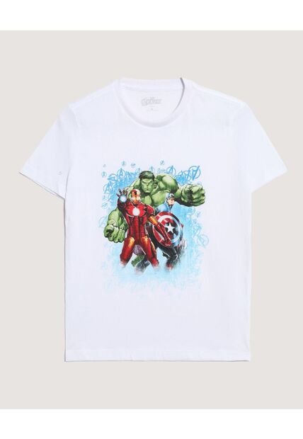 Camiseta  Infantil Niño Manga Corta Cuello Redondo Color Blanco Marca Ostu #80090327