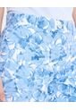 Bermuda  Para Mujer Regular Corto Color Azul Marca Ostu #40100111 de Ostu