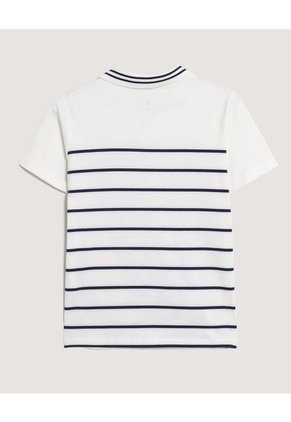 Polo Infantil Niño Manga Corta Color Crema Marca Ostu #80110118
