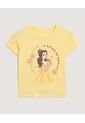 Camiseta  Infantil Niña Manga Corta Cuello Redondo Color Amarillo Marca Ostu #90090347 de Ostu