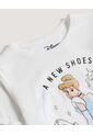 Camiseta  Infantil Niña Manga Corta Cuello Redondo Color Crema Marca Ostu #90090346 de Ostu