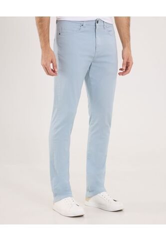 Pantalón Para Hombre 5 Bolsillos Color Azul Marca Ostu #60070420 Ostu