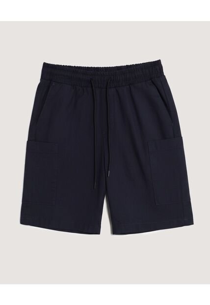 Bermuda  Infantil Niño Cargo Color Azul Marca Ostu #80100065