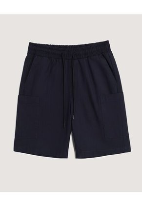 Bermuda Infantil Niño Cargo Color Azul Marca Ostu #80100065