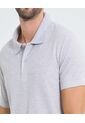 Polo Para Hombre Cuello Tejido Sin Bolsillo Color Gris Marca Ostu #60110740 de Ostu