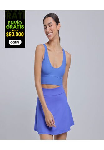 Crop Top Para Mujer Crop Top Color Azul  Marca Ostu #40092086 Ostu